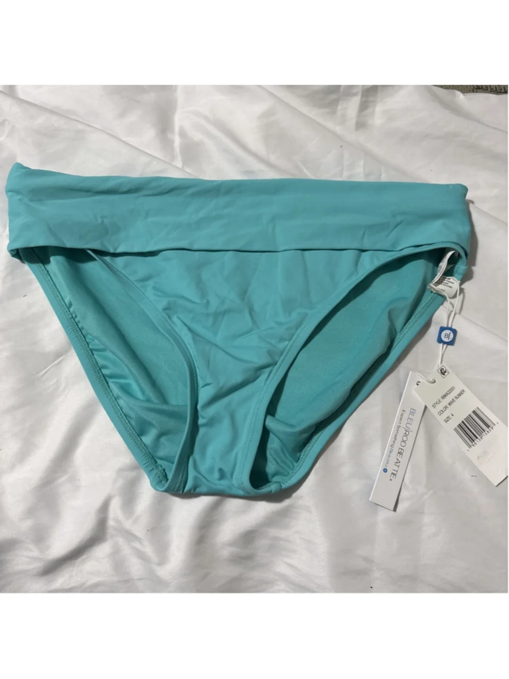 Bleu Rod Beattie Womens Hipster Bikini Bottom 4 Layered Nylon Stretch